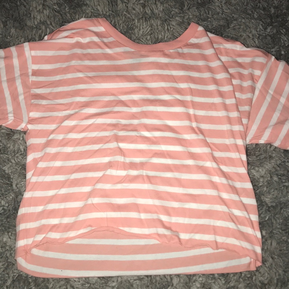 Striped Crop top